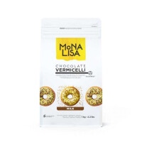 Mliečna čokoládová posypka Vermicelli na zdobenie, 1 kg | MONA LISA, CHM-VR-1Z3-E0-U68