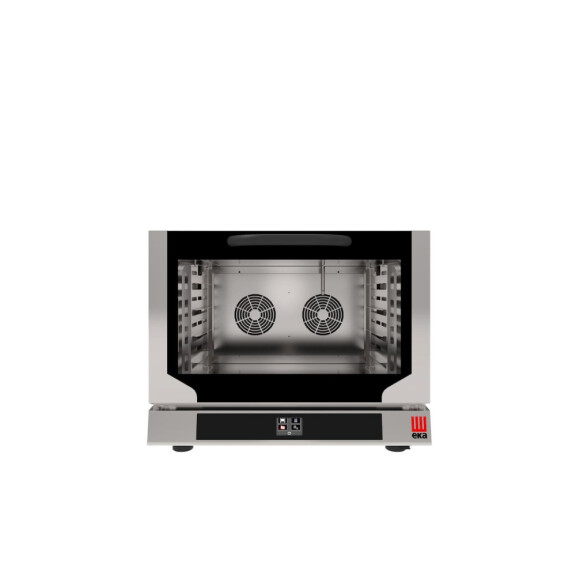 Rúra na pečenie, konvekčná rúra s vlhčením 4x 600x400 mm, elektrická, s dotykovým panelom, 400V/6400W, 783x755x634 mm | EKA, Evolution Next