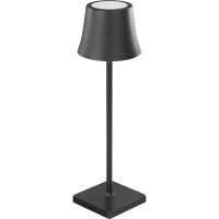 Stolná lampa LED, bezdrôtová, čierna, 375 mm | STALGAST, 694371