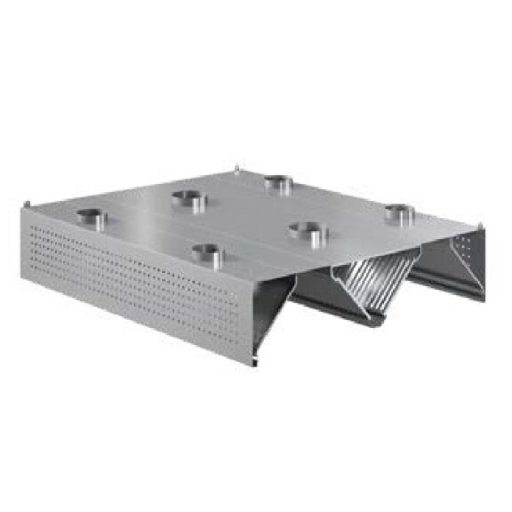 Centrálny rekuperačno - indukčný digestor 1400x2000x450 mm | ASBER, CEHIC-1420/1