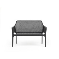 Lavica 860x1160x700 mm, antracitová farba | NARDI, Net