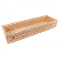 Drevená krabička, neutrálny dub GN 2/4 8,5 cm | HORECA SERVICE, HS Design