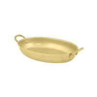 Oválna panvica s uchami, vintage gold, 500 ml, 185x135x32 mm | AMBITION, Charms