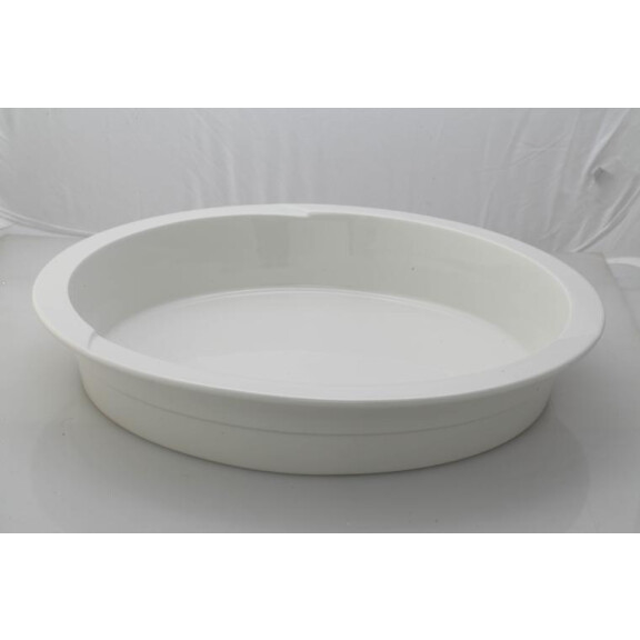 Delená okrúhla vložka z porcelánu 390x65 mm | ARIANE, Prime