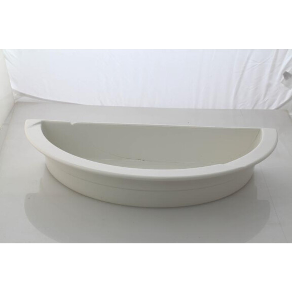 Okrúhla porcelánová vložka 390x65 mm | ARIANE, Prime