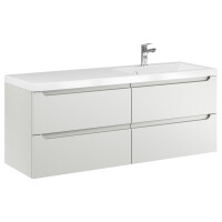 Szafka Wisząca Z Umywalką ETH 120 cm S Prawa - Kaszmir Mat