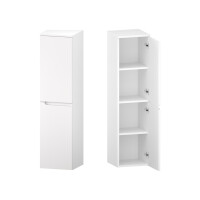 Słupek Łazienkowy ETH 35 cm 2D Prawy - Biały Mat