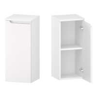 Słupek Łazienkowy ETH 30 cm DD Prawy - Biały Mat