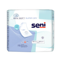 Podkłady higieniczne Seni Soft Super Dry 60x90cm 15 szt.