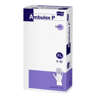 Rękawiczki jednorazowe lateksowe Ambulex i Ambulex P białe 100 szt. XL Nie