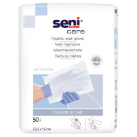 Myjki higieniczne Seni Care niepodfoliowane 50 szt.