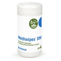 Chusteczki do dezynfekcji powierzchni Medilab Mediwipes DM 100 szt. Tuba