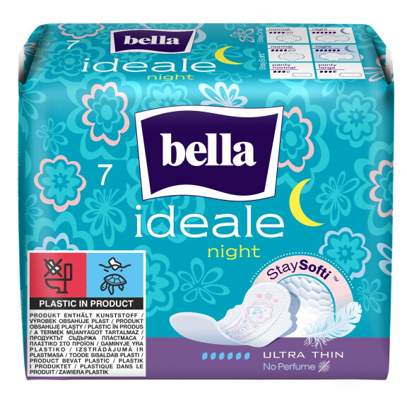 Podpaski higieniczne Bella Ideale StaySofti Night 7 szt.