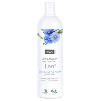 Nawilżający płyn do kąpieli z biokompleksem lnianym Eva Natura 750 ml 750 ml