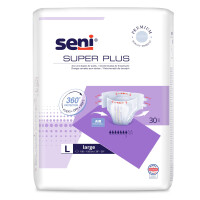 Pieluchomajtki Seni Super Plus zapinane na rzepy L 30 szt.