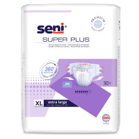 Pieluchomajtki Seni Super Plus zapinane na rzepy XL 30 szt.