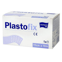 Taśma do opatrunków Plastofix, włókninowa, samoprzylepna 15cm x 10m 1 szt.