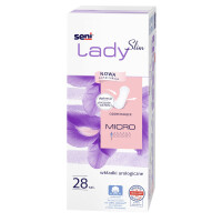 Podpaski urologiczne dla kobiet Seni Lady Slim Micro 7x18.5cm 28 szt.