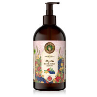 Mydło w płynie Receptury Zielarki Jagodowe 500 ml