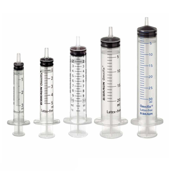B.Braun Omnifix strzykawka 3-częściowe, luer, bez PCV 100 szt. 100 szt. 3 ml