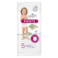 Pieluchomajtki dla dzieci Happy Pants Junior 11-18 kg 4 szt. Folia