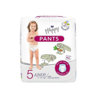 Pieluchomajtki dla dzieci Happy Pants Junior 11-18 kg 22 szt. Folia