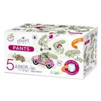 Pieluchomajtki dla dzieci Happy Pants Junior Box (5) 11-18 kg 80 szt.