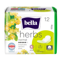 Podpaski higieniczne Bella Herbs z kwiatem lipy 12 szt.