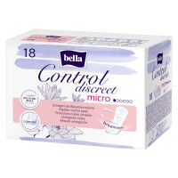 Wkładki urologiczne dla kobiet Bella Control Discreet Micro 7x18cm 18 szt.