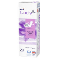 Wkładki urologiczne dla kobiet Seni Lady Slim Micro Plus 7x20.5cm 20 szt.