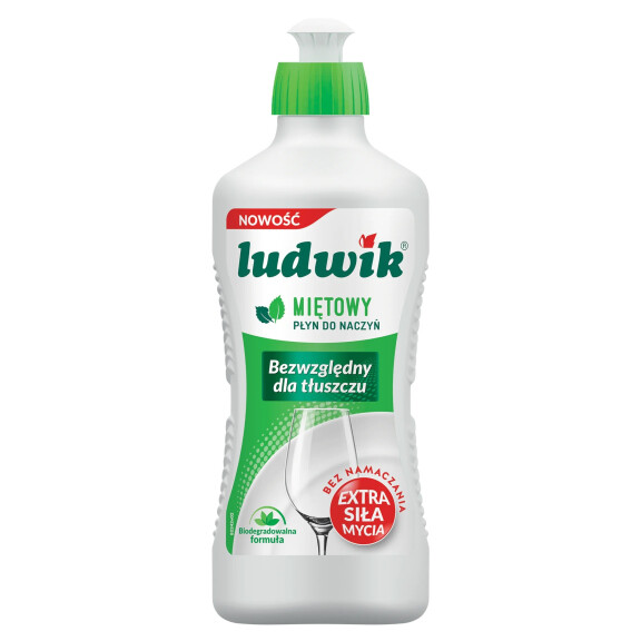 Płyn do mycia naczyń Ludwik 900 ml 900 ml Mięta