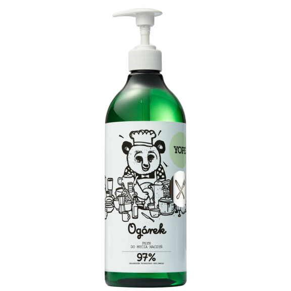 Płyn do mycia naczyń YOPE Ogórek 750 ml 750 ml