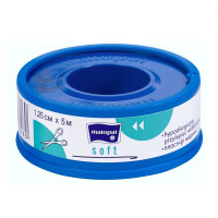 Przylepiec Soft, na szpulce, włókninowy 1.25cm x 5m 1 szt.