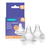 Smoczek do karmienia Lansinoh Natural Wave (2 szt) Bardzo wolny