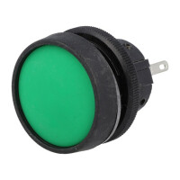 76-9113/439088 ITW LUMEX SWITCH, Switch: push-button (PS-100/GREEN)