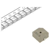 LEB1370BS-05S-2.4-R Cre-sound Electronics, Sound transducer: electromagnetic alarm (LEB1370BS-05S-2.4)