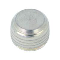 DIN 906-ST-R3/8-GPC ELESA+GANTER, Hexagon head screw plug (DIN906-ST-R3/8-GPC)