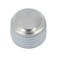 DIN 906-NI-M20X1,5-GPC ELESA+GANTER, Hexagon head screw plug (DIN906NIM20X1.5GPC)