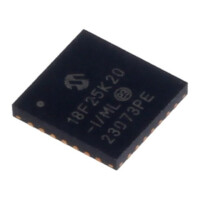 PIC18F25K20-I/ML MICROCHIP TECHNOLOGY, IC: PIC microcontroller
