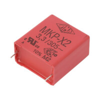 MKX2AW43306I00KSSD WIMA, Capacitor: polypropylene (MKP-X2-3.3U/305)