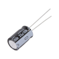 UVY2C330MPD NICHICON, Capacitor: electrolytic