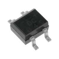 B4S DC COMPONENTS, Bridge rectifier: single-phase
