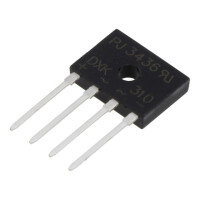 DXK310_T0_00001 PanJit Semiconductor, Bridge rectifier: single-phase (DXK310-T0)