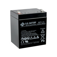 BP 5-12 B.B. Battery, Re-battery: acid-lead (ACCU-BP5-12/BB)