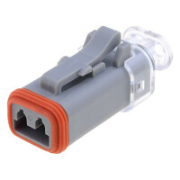 AT06-2S-LED1201 AMPHENOL, Connector: wire-wire