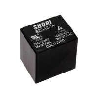 S22-12-1A SHORI ELECTRIC, Relay: electromagnetic