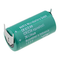 6215 201 013 VARTA MICROBATTERY, Battery: lithium (BAT-CR2/3AH-PCB)