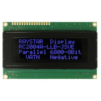 RC2004A-LLB-JSVE RAYSTAR OPTRONICS, Display: LCD