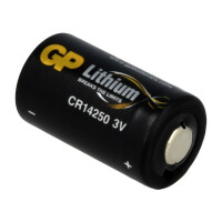 CR14250 GP  1/2AA 3,0V GP, Battery: lithium (BAT-CR14250-3V/GP)