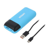 PB2S BLUE XTAR, Charger: for rechargeable batteries (XTAR-PB2S-BL)